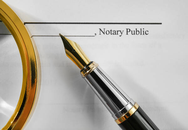 notary acknowledgement